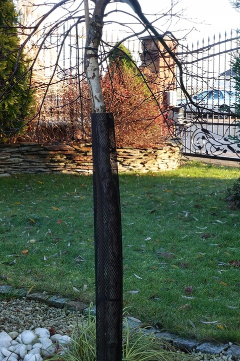 8 x Osłonka na Drzewka 1,1m Na Pień Zaciskowa Jabłoń Osłonki Do Pnia UV