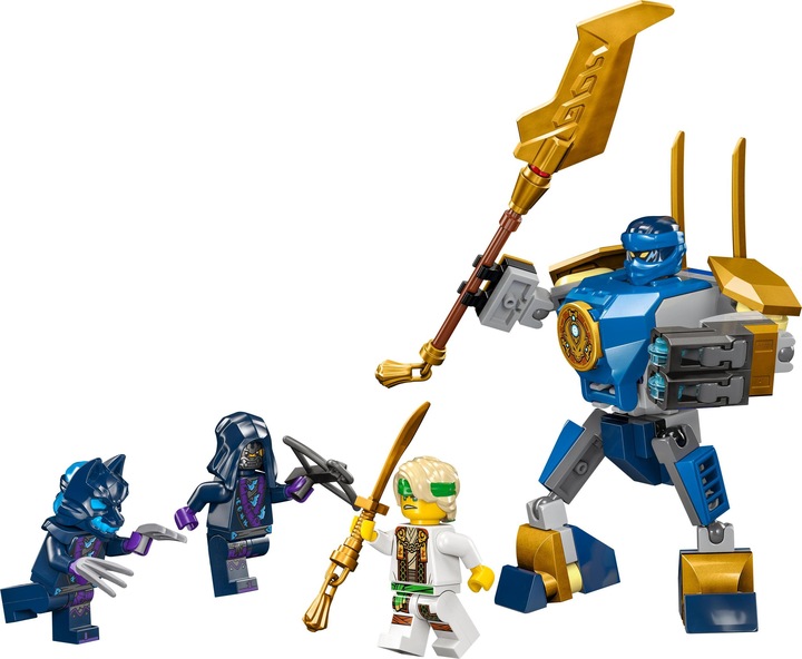 LEGO Ninjago Pakiet bojowy robota Jaya 71805 + Bitwa Kaia i Raptona 30650