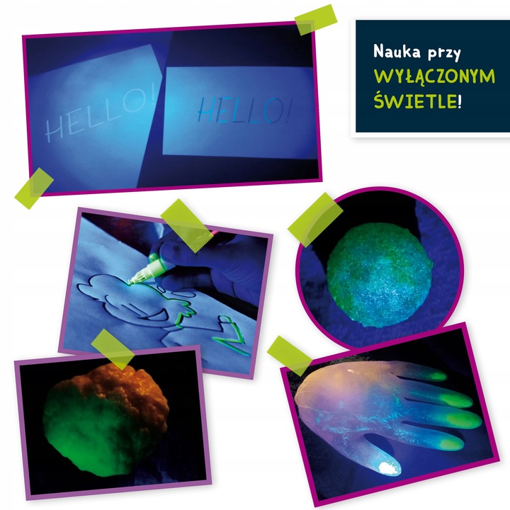 Laboratorium Ciemności I'M A GENIUS Eksperymenty ze Światłem LISCIANI