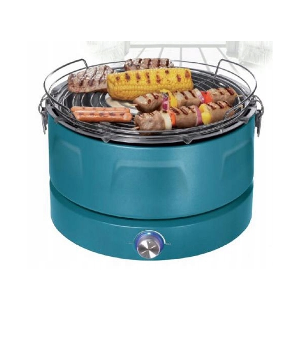 Automatyczny Grill Węglowy Bezdymny +Torba + Baterie