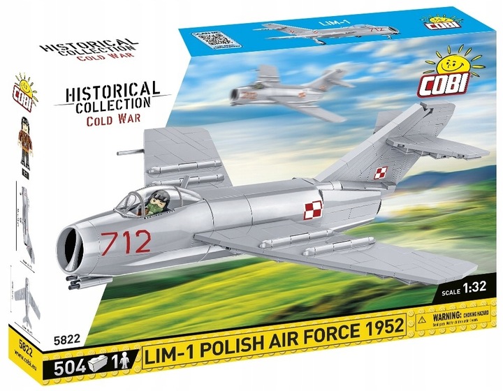 COBI 5822 SAMOLOT LIM-1 POLISH AIR FORCE 1952