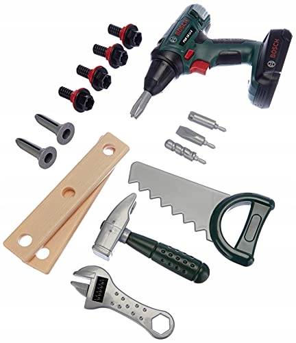 Skrzynka z wkrętarką i narzędziami Bosch Klein