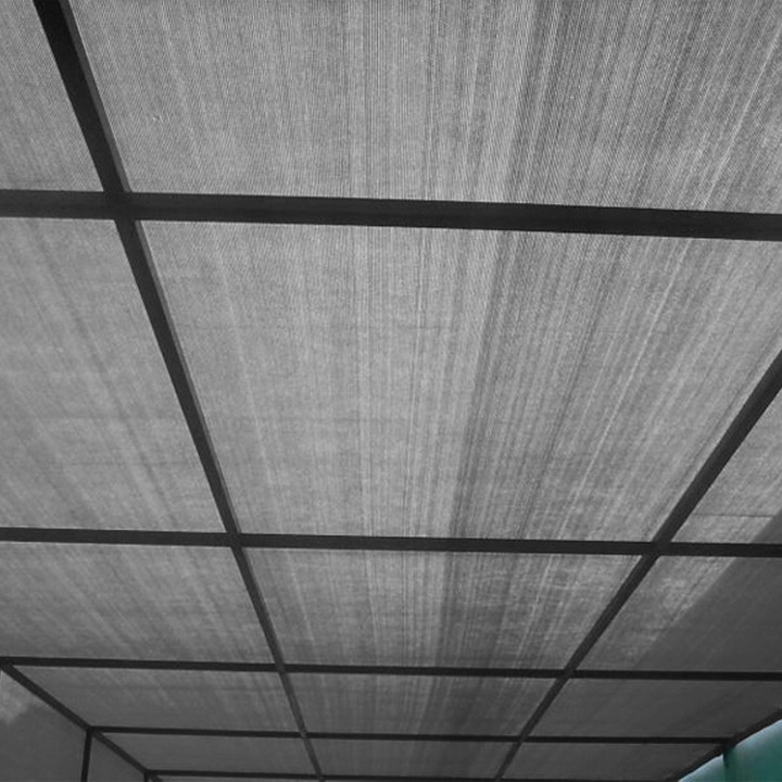 SIATKA CENIUJĄCA NA PŁOT 1,5X25M MASKUJĄCA GRAFIT