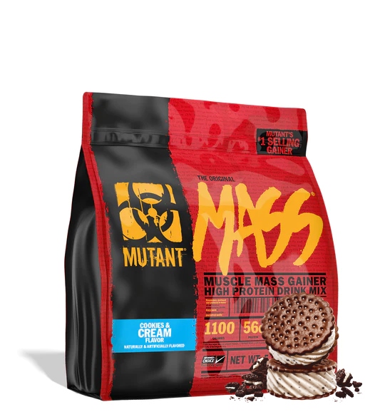 PVL MUTANT MASS 2270g GAINER Białko Węglowodany Ciasteczkowy