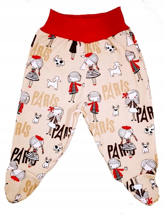 Półśpiochy półśpioszki 100% bawełna POLSKIE 62 cm