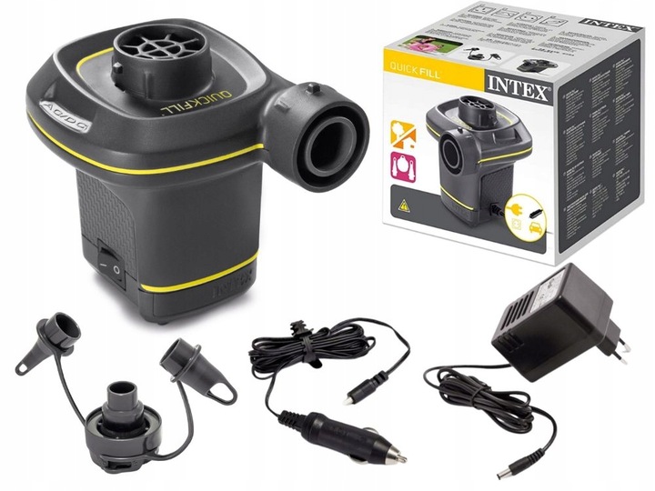 Pompka Elektryczna i Samochodowa 12V 230V 480l/min Intex 66634 MODEL 2025