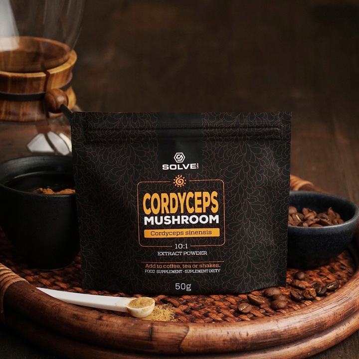CORDYCEPS SINENSIS 10:1 EKSTRAKT 50G SOLVE LABS