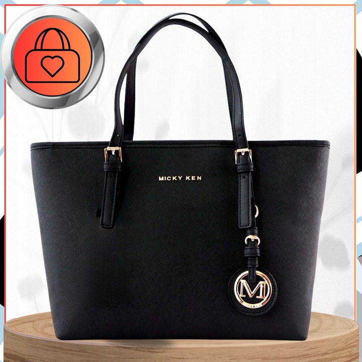 DAMSKA SKÓRZANA POJEMNA TORBA A4 TOREBKA Czarna miejska klasyczna na ramię