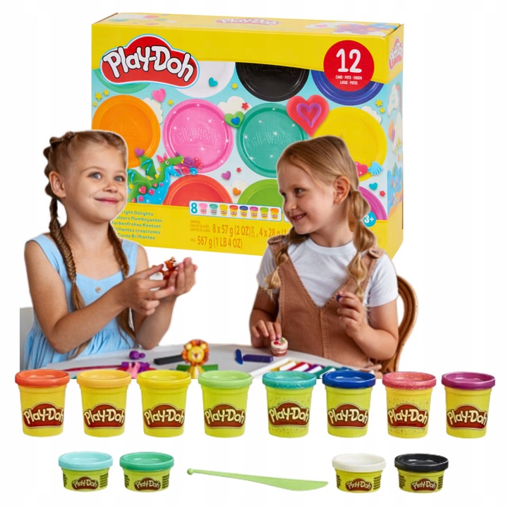 CIASTOLINA ZESTAW MASY PLASTYCZNEJ PLAY-DOH PLAY DOH PLAYDOH