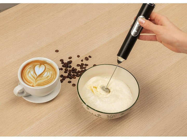 Spieniacz do mleka 2w1 bezprzewodowy