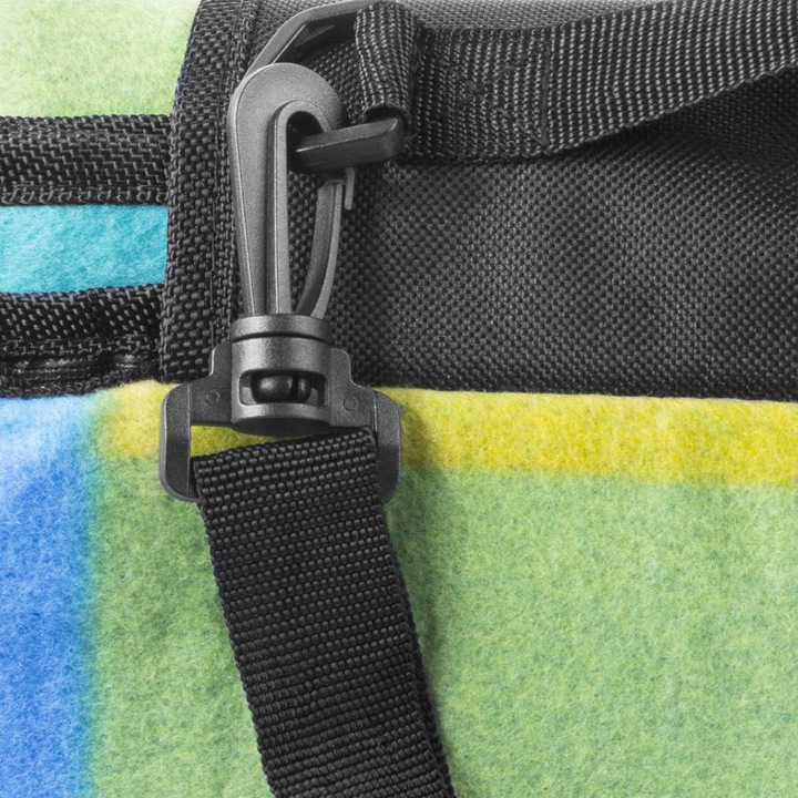 Koc Piknikowy Plażowy Mata Z Izolacją Turystyczny Na Biwak 130x150cm SPOKEY