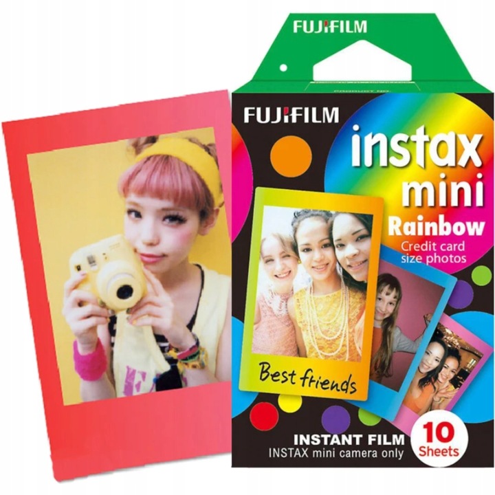 Wkłady INSTAX mini Rainbow