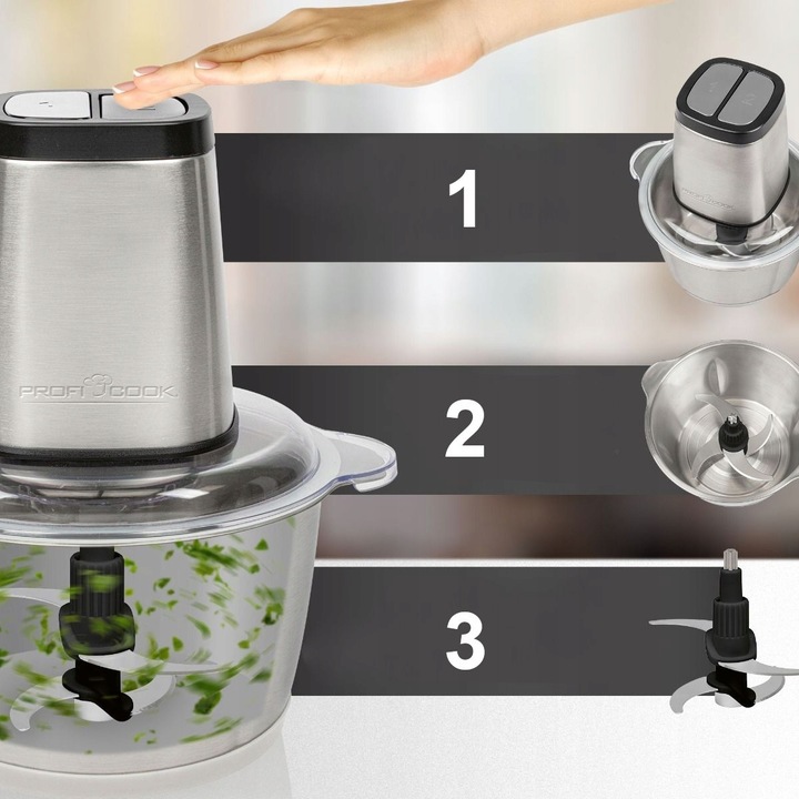 Elektryczny rozdrabniacz malakser siekacz do warzyw ProfiCook PC-MZ 1227