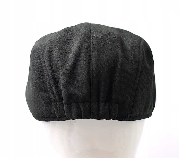 Kaszkiet męski ocieplany elegancka czapka wełna