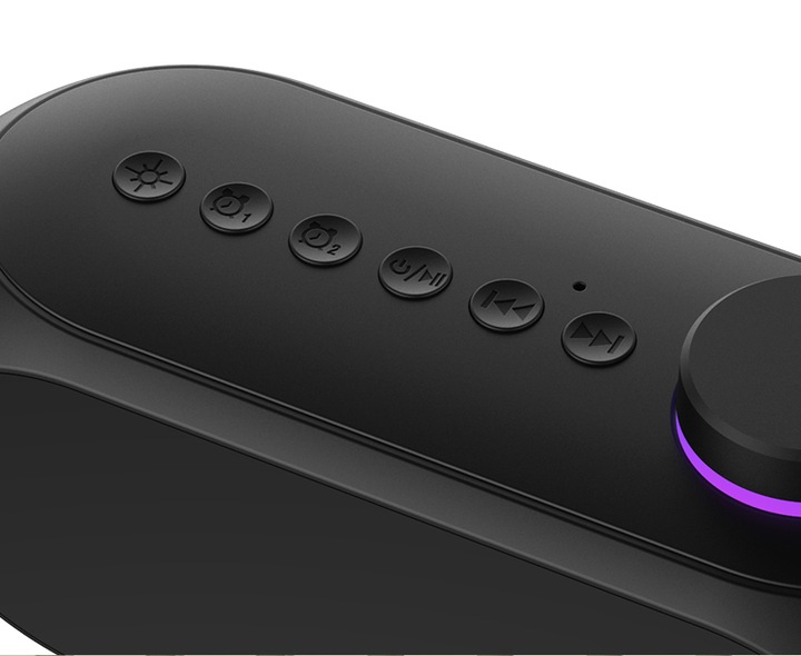 GŁOŚNIK BEZPRZEWODOWY BLUETOOTH BUDZIK ZEGAR LED RADIO FM MP3 OŚWIETLENIE