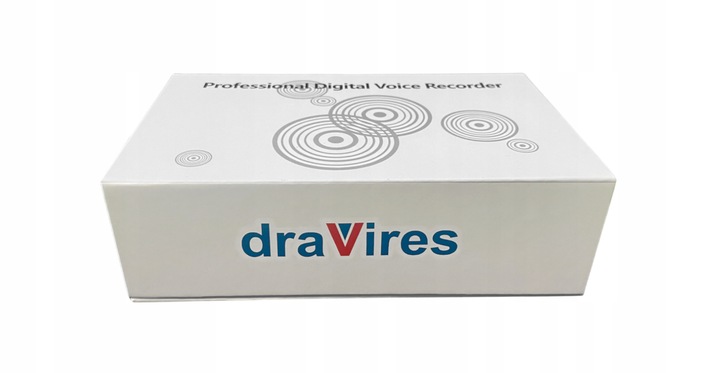 Dyktafon mini mały szpiegowski 32GB podsłuch draVires