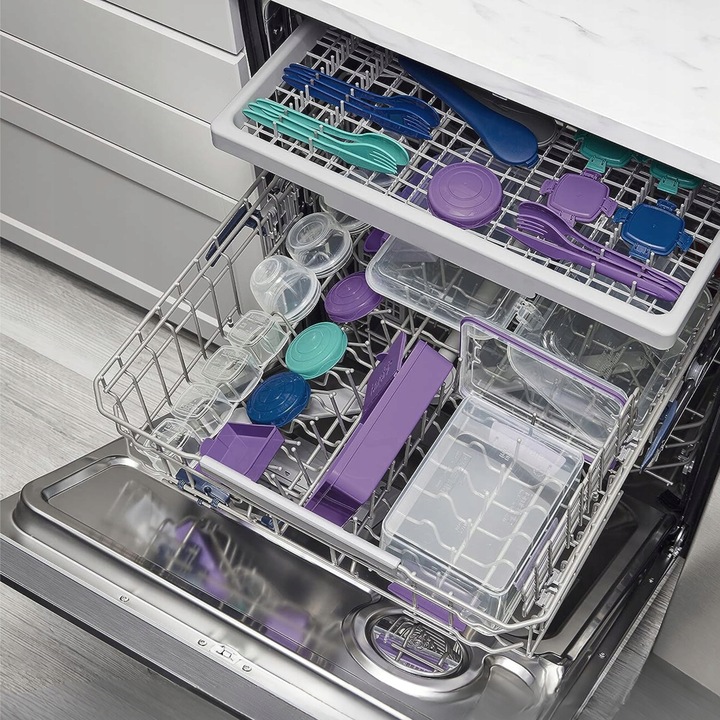 ŚNIADANIÓWKA SISTEMA LUNCHBOX POJEMNIK BOX BENTO 1250 ml Z PRZEGRÓDKAMI SOS