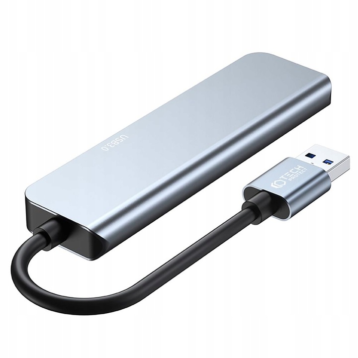 HUB ADAPTER ROZGAŁĘZIACZ ROZDZIELACZ USB-A 3.0 - USB-C TYPE-C DO KOMPUTERA