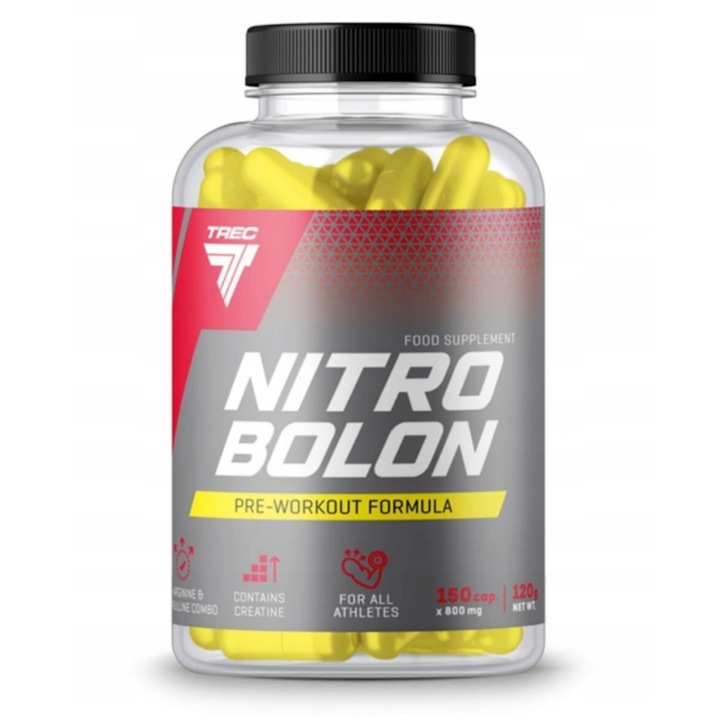 TREC NITROBOLON 150 kaps CYTRULINA, KREATYNA, AAKG