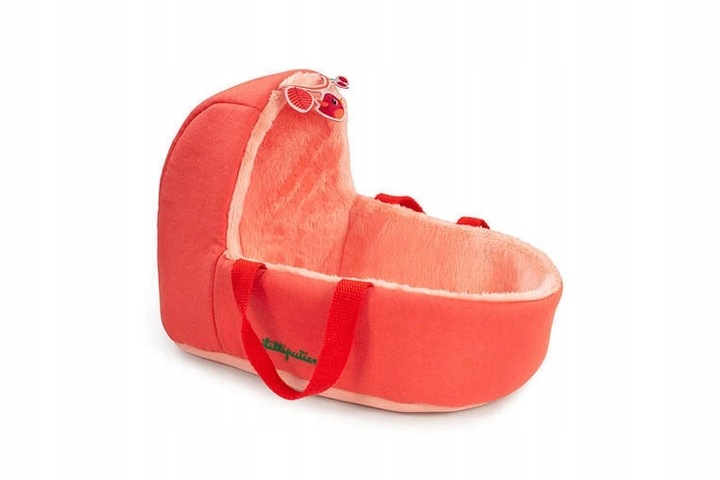 Lalka dzidziuś w gondoli z komforterem i butelką Lena 12 m+, Lilliputiens