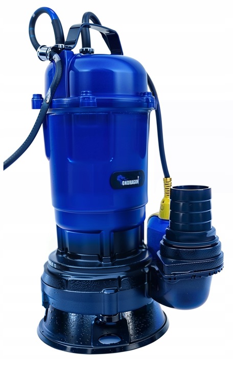 POMPA DO WODY BRUDNEJ SZAMBA Z ROZDRABNIACZ-EM 3850W ZATAPIALNA PŁYWAK-IEM