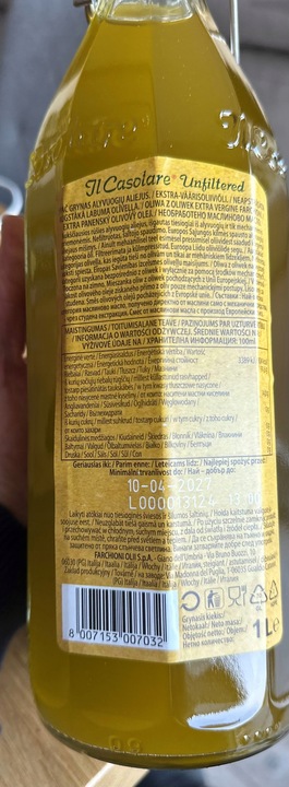 Oliwa z oliwek extra virgin Farchioni 1000 ml