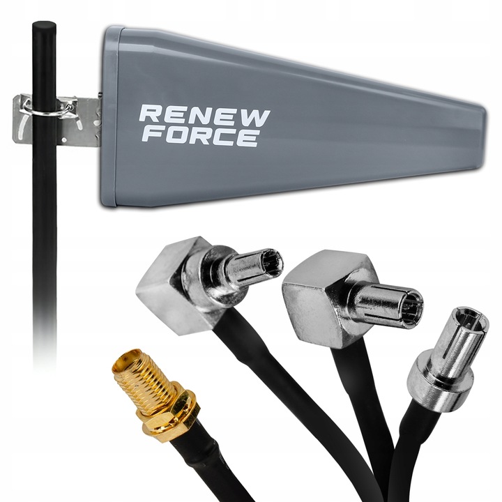 2x MOCNA Antena do wszystkich routerów 46dbi LTE ZEWNĘTRZNA Router 10m