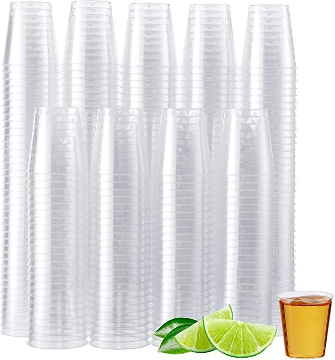 KIELISZEK KIELISZKI DO WÓDKI SHOTÓW LEKÓW PLASTIKOWE SHOT MOCNE 40ML 50