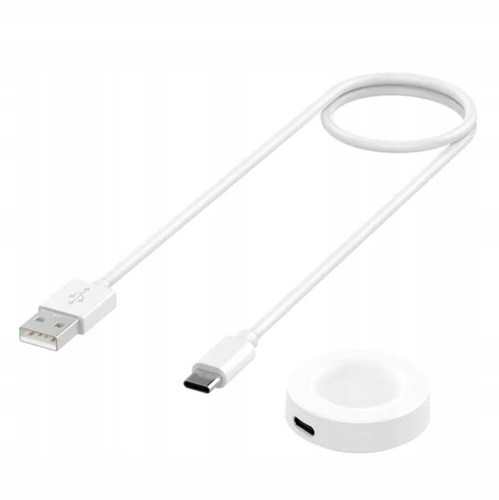 KABEL USB STACJA DOKUJĄCA DO SMARTWATCH HUAWEI GT3 biała