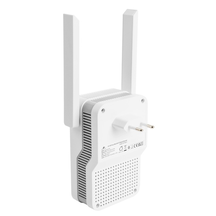 Wzmacniacz WiFi Sygnału 5Ghz MOCNY Repeater Spacetronik SP-RE12 1.2 Gb/s