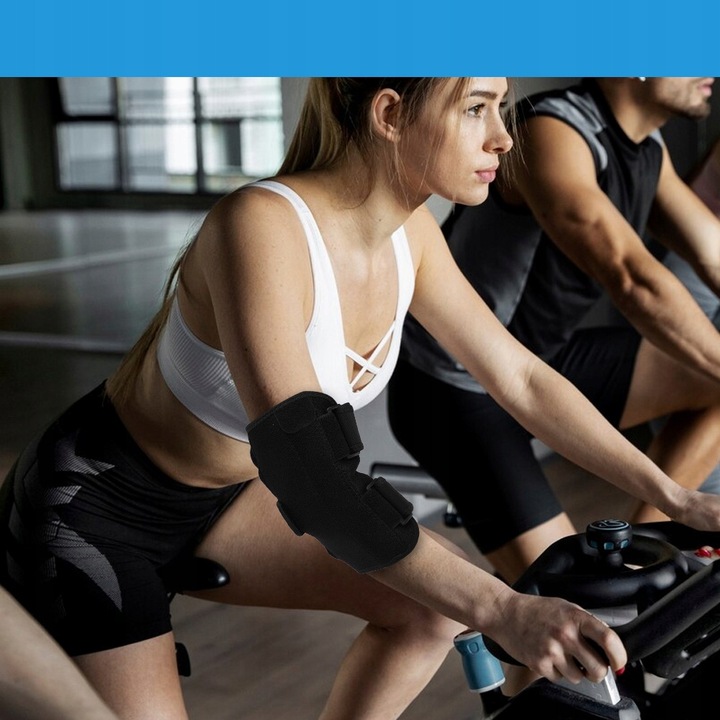 OCHRANIACZE ŁOKCI WSPARCIE ŁOKCIA ANTYPOŚLIZGOWA OPASKA UCISKOWA NA ŁOKIEĆ