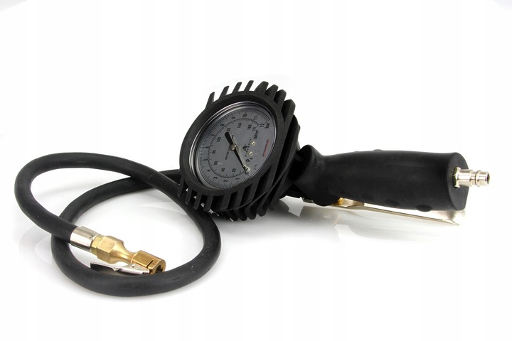 PISTOLET DO POMPOWANIA KÓŁ OPON PNEUMATYCZNY Z MANOMETREM KOMPRESORA POMPKA