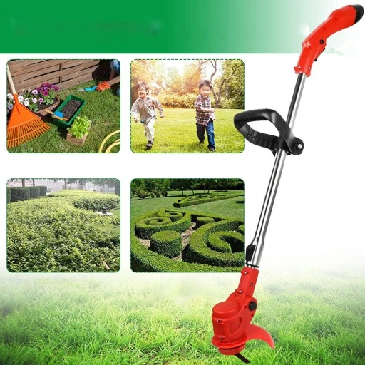 TELESKOPOWA ELEKTRYCZNA BEZPRZEWODOWA PODKASZARKA 650 W MOCNA+2*3000mAh AKU