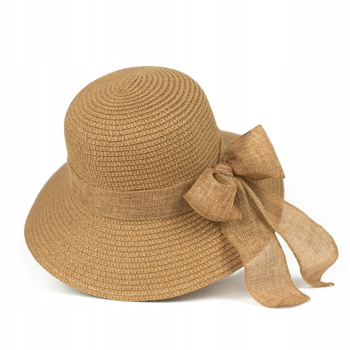 Elegancki minimalistyczny kapelusz letni Pauline cz22124-1