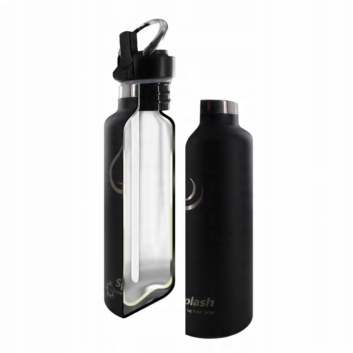 Kubek Termiczny Bidon Butelka Termiczna SPLASH SUPREME 0,6l Ceramiczna