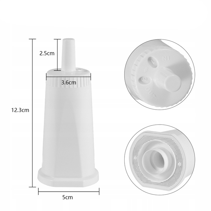 Filtr węglowy do wody do ekspresu do kawy SAGE BES008 ZESTAW 4SZT