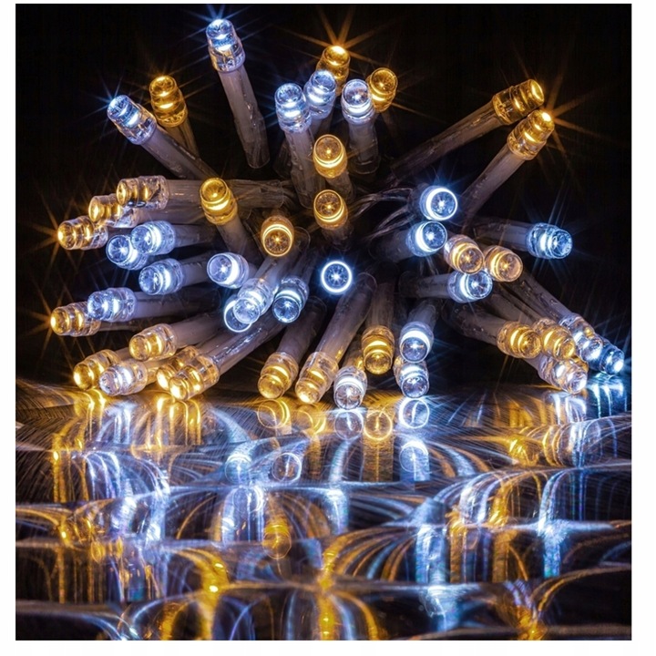 SOPLE LED 510 LAMPKI BIAŁE CIEPŁE 25M ZEWNĘTRZNE IP44