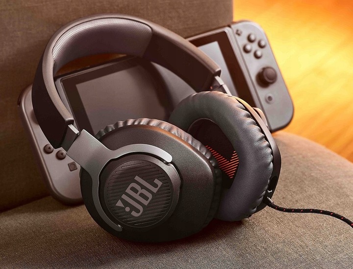 SŁUCHAWKI z mikrofonem JBL QUANTUM 100
