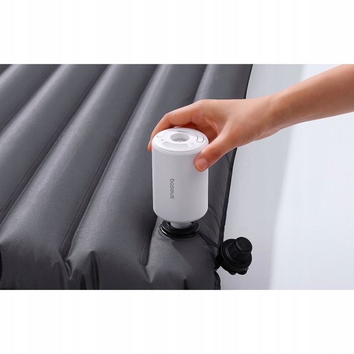 Urządzenie do pompowania i wypompowywania materacy Baseus z latarką pompka