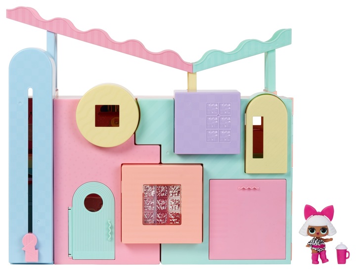 LOL SURPRISE SQUISH SAND MAGIC HOUSE DOMEK + squish sand + laleczka Diva