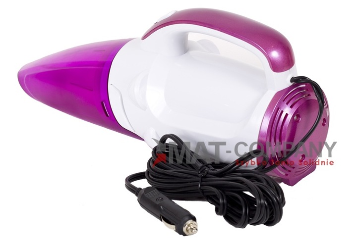 ODKURZACZ SAMOCHODOWY 12V FUNKCJA CYKLONU + HEPA