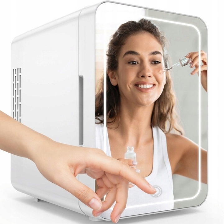 MINI LODÓWKA PRZENOŚNA TURYSTYCZNA GRZANIE CHŁODZENIE CICHA LED 4L