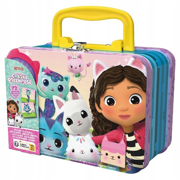 Koci Domek Gabi - Gra memory w walizce 50371