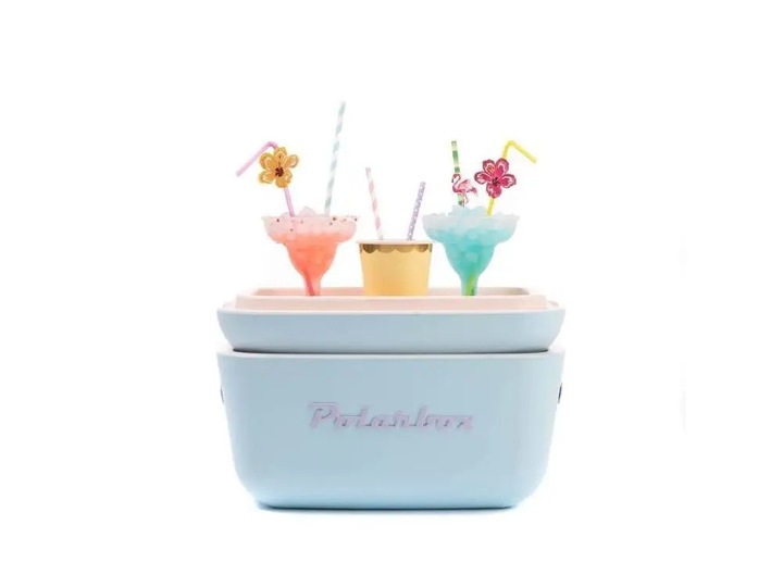 Lodówka turystyczna POLARBOX turkus + pudrowy 20L
