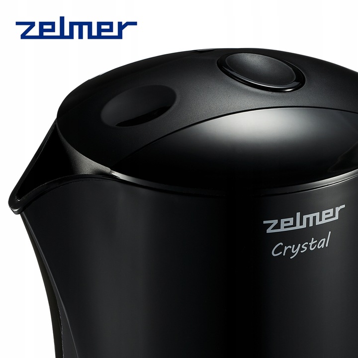 CZAJNIK ELEKTRYCZNY ZELMER BEZPRZEWODOWY STAL NIERDZEWNA DUŻY 1,7L 2200W