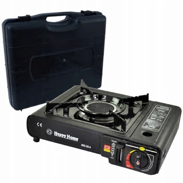 Kuchenka Gazowa Ceramiczna Turystyczna w Walizce,