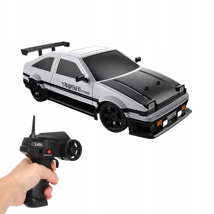 Samochód zdalnie sterowany Duży RC Na Pilot Auto Do Driftu 4x4 Led Dym