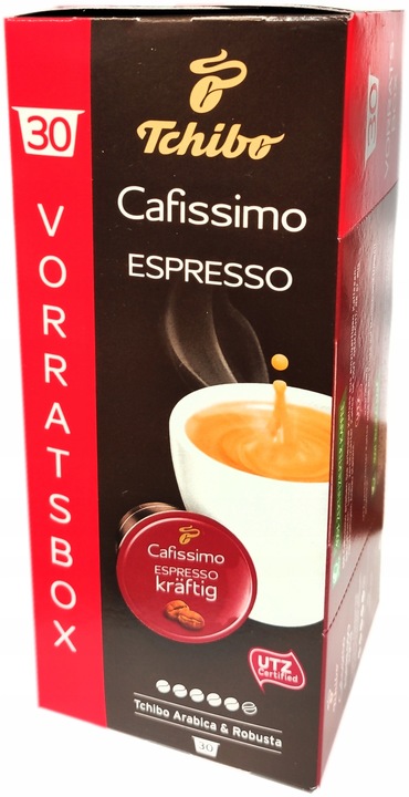 TCHIBO CAFISSIMO ESPRESSO KRAFTIG 30 KAPSUŁEK