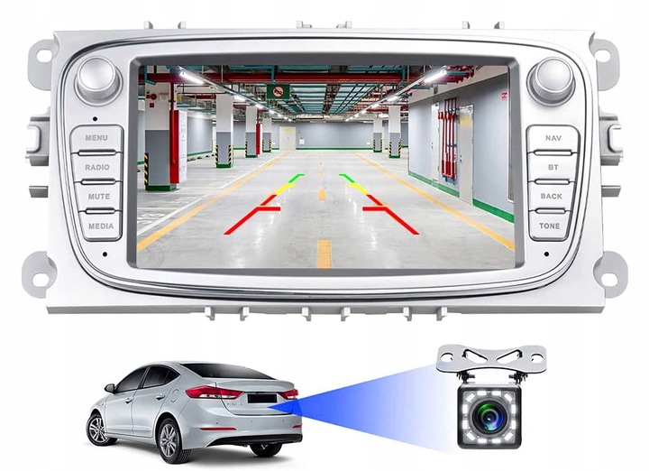 RADIO SAMOCHODOWE do FORD MONDEO MK4 FOCUS MK2 MK3 GALAXY S-MAX ANDROID GPS