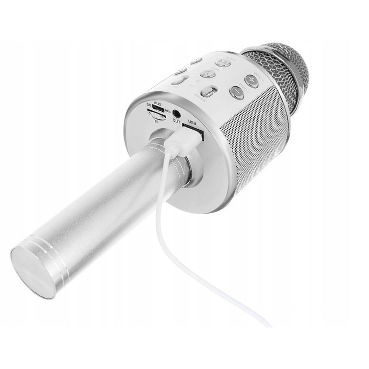 Mikrofon bezprzewodowy karaoke - bluetooth głośnik